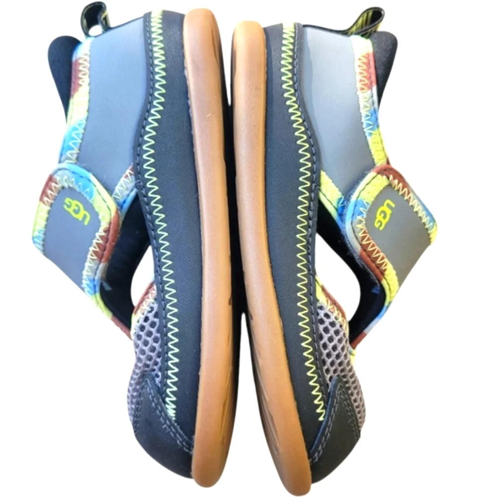 Ugg Delta Closed Toe Water Sandal Blue Multi Size 11 Boy